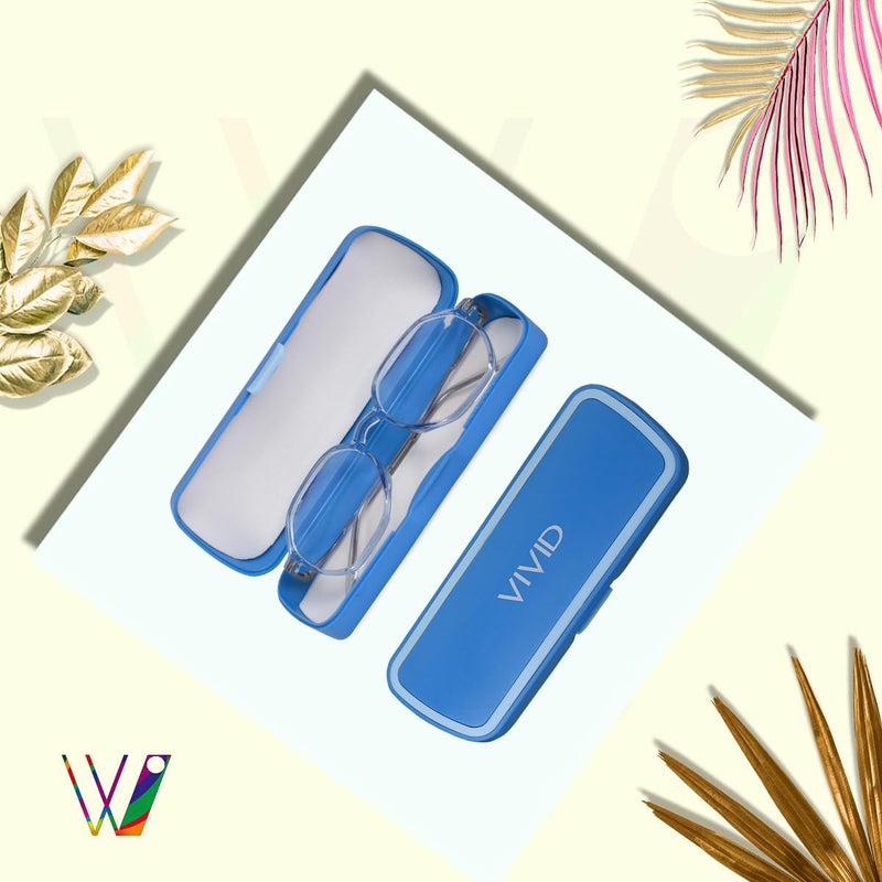 VIVID Vision Unisex Adult Lightweight Eyewear Specs Case Cover | Protect Eye Glasses | Chashma Dibbi | Spectacle Box | Closure -Push Button | Plastic - Image 3