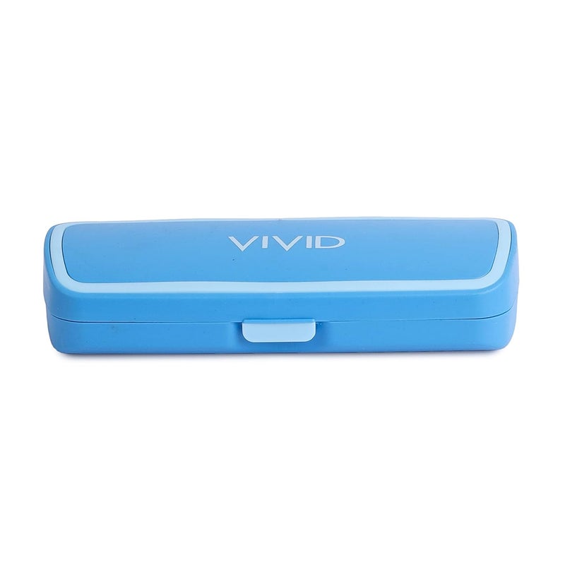 VIVID Vision Unisex Adult Lightweight Eyewear Specs Case Cover | Protect Eye Glasses | Chashma Dibbi | Spectacle Box | Closure -Push Button | Plastic - Image 1