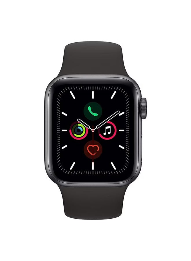 Apple Renewed - Watch Series 5 GPS 40mm Aluminum Case With Sport Band Black Space Grey - Image 2