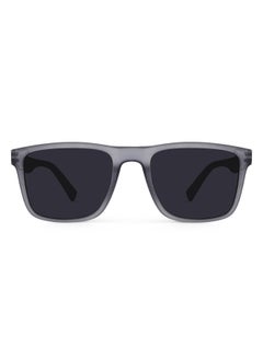 Woggles Auralite Matte Grey Polarized Square Sunglasses  - Image 5