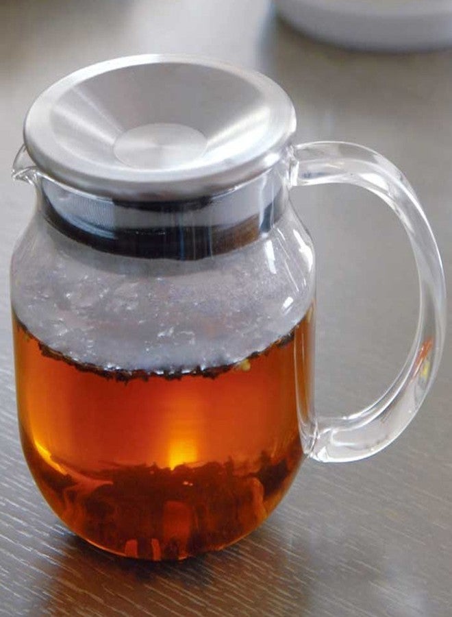 KINTO 8684 One-Touch Teapot, 15.2 fl oz (450 ml), Stainless Steel - Image 3