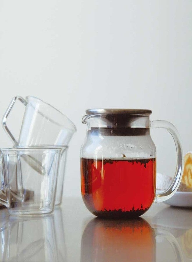 KINTO 8684 One-Touch Teapot, 15.2 fl oz (450 ml), Stainless Steel - Image 2