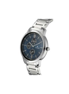 TITAN ساعة أنالوج بمينا زرقاء للرجال -NR1769SM01، أزرق، لامع  - Image 2