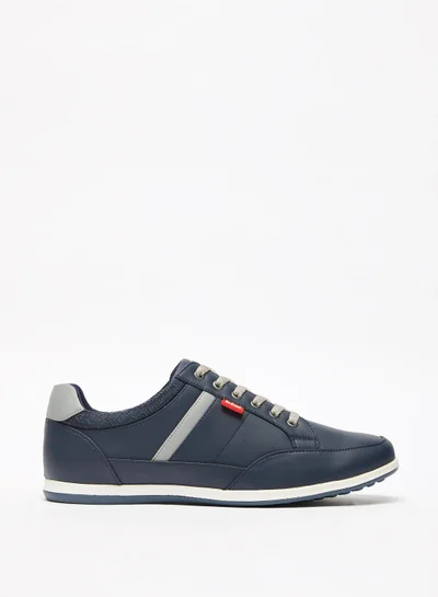 Lee Cooper Men's Striped Lace-Up Sneakers