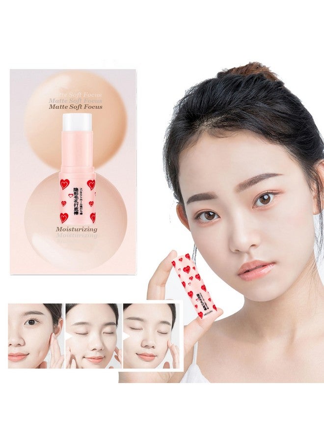 Grospe Invisible Pore Stick Pore Eraser Waterproof Face Primer Makeup Base Oil Control Smooth Fine Lines Isolation Makeup Primer Pore Invisible Cream (1 Pack) - Image 4