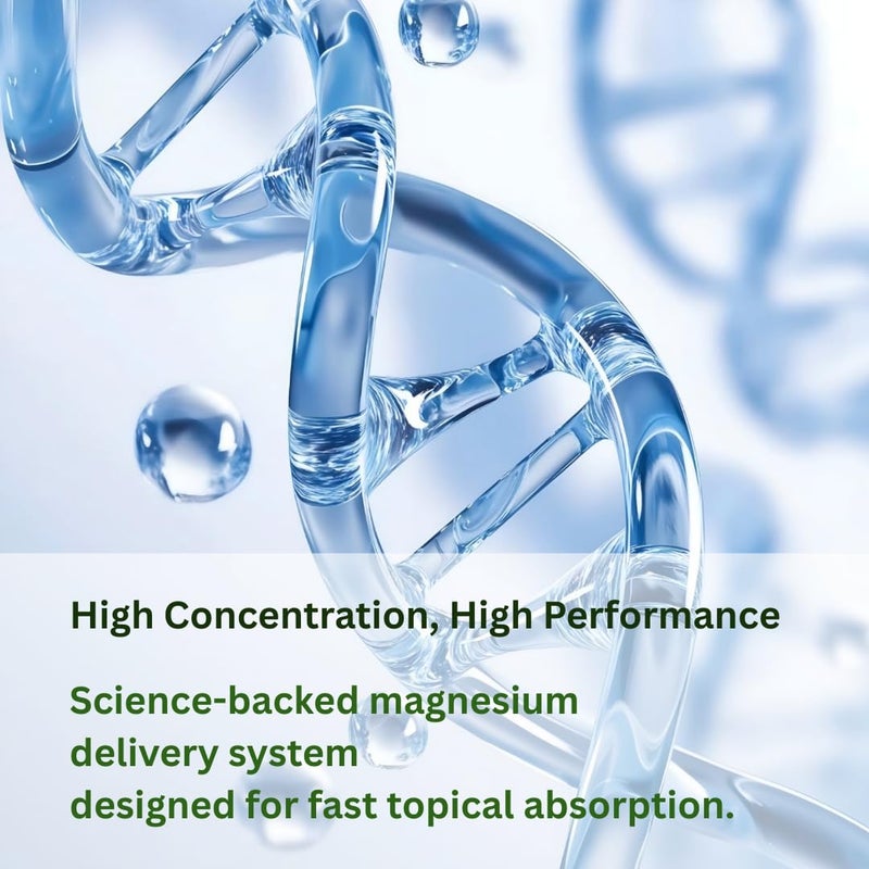 nfuse Magnesium Lotion | 100% Pure Magnesium Chloride USP Grade | Calming Magnesium with Eucalyptus Essential Oils and Menthol (8 oz) - Image 4