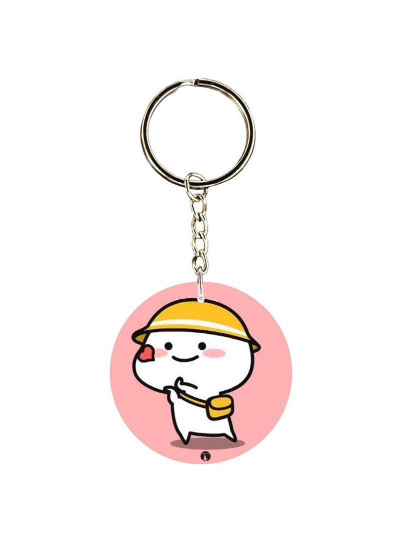 RKN Cartoon Themed Single Sided Key Chain