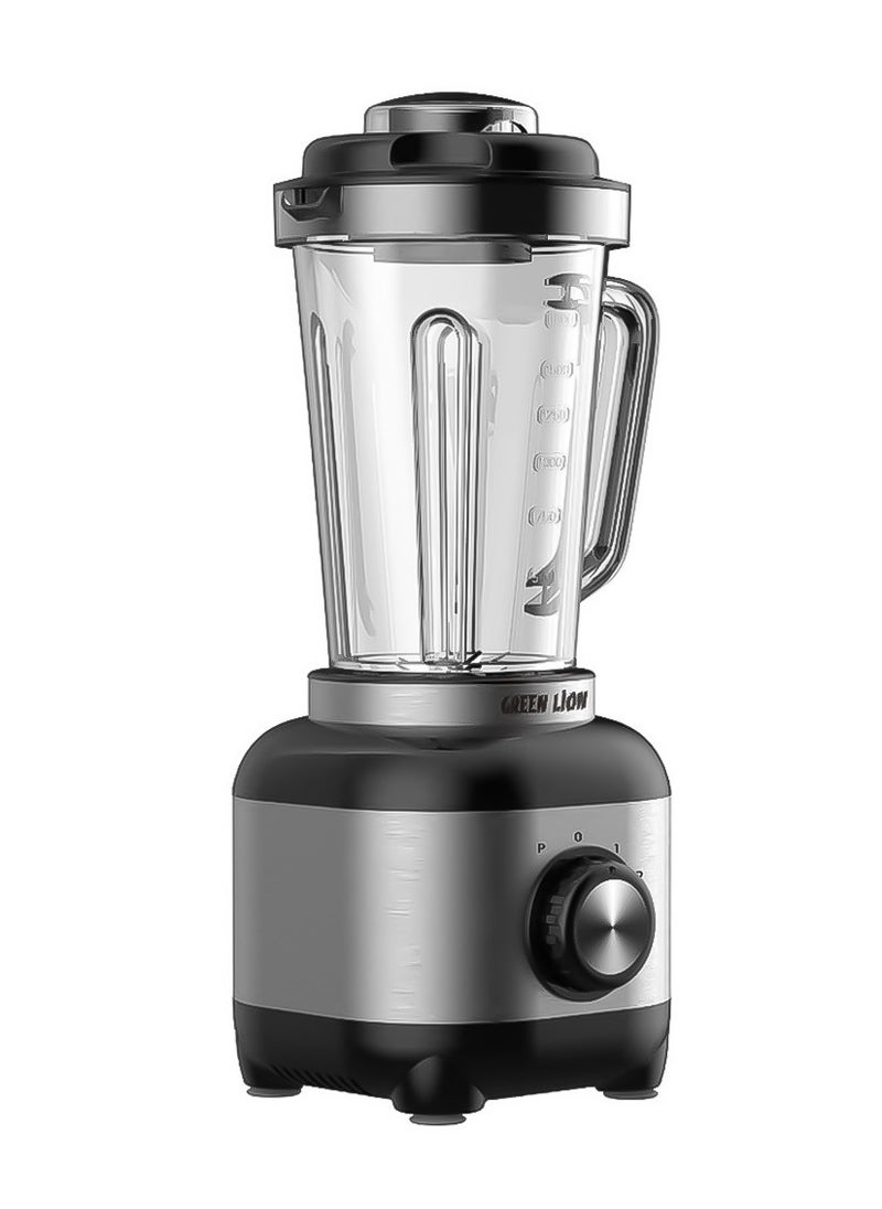 GREEN LION 600 Watts 6-in-1 Blender with 1.8 Litres Capacity and Unbreakable Jar Green Lion - Silver & Black  - Image 3