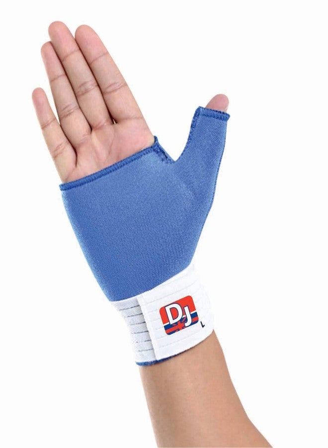 DJ Support DJ Neoprene Wrist/Thumb Support (XXL, Blue) - Image 1