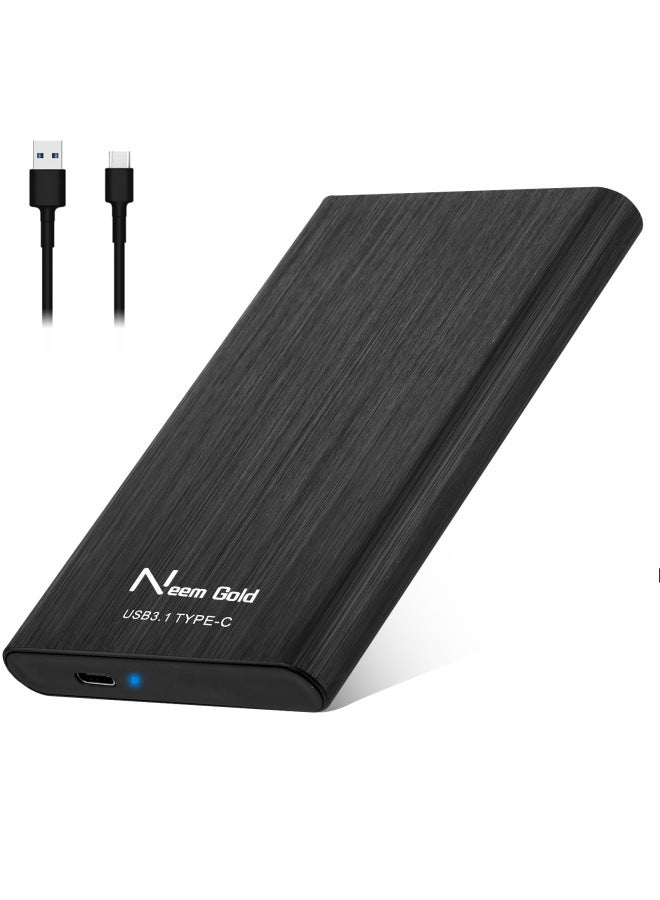 Neemgold High Speed Mobile Hard Disk USB3.1 Type-c 320GB/500GB/750GB Manufacturer-Capacity:16TB-Interface:Black - Image 1