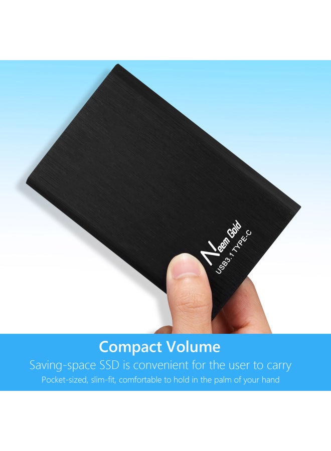 Neemgold High Speed Mobile Hard Disk USB3.1 Type-c 320GB/500GB/750GB Manufacturer-Capacity:16TB-Interface:Black - Image 5
