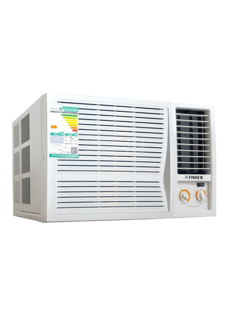 فيشر مكيف شباك فيشر - حار وبارد - 17800 وحدة حرارية بريطانية - FWAC-H18HF - Image 2