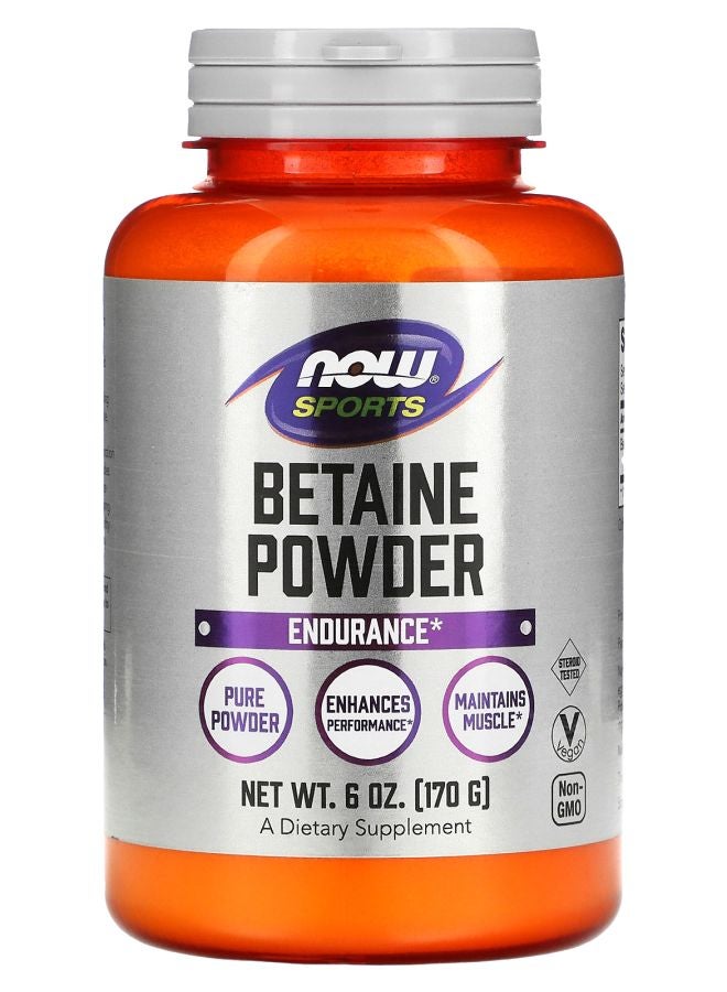 now Sports Betaine Powder 6 oz (170 g)