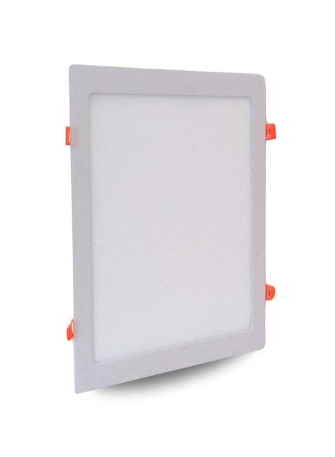 D'Mak Ultra Slim Square 'IP50 ' Dust Proof Conceal Focus LED Ceiling Light (Cool White, 1 x 1 ft, 30 W) - Set of 2 - Image 2
