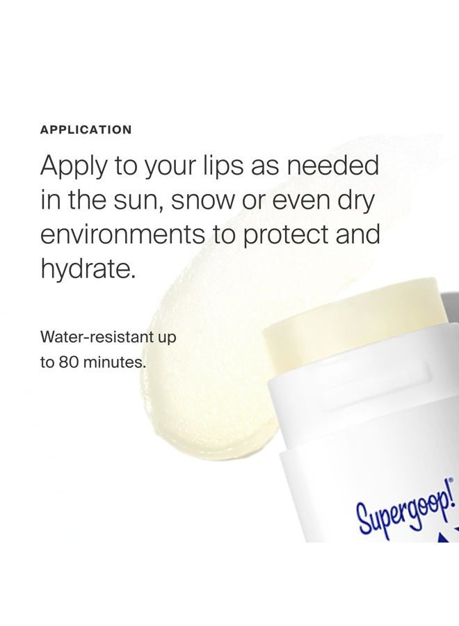 Supergoop! PLAY Lip Shield SPF 30 with Coconut - Pack of 2 - Moisturizing Lip Treatment For Dry Cracked Lips - Clean Ingredients & Broad Spectrum UV Protection - Image 4