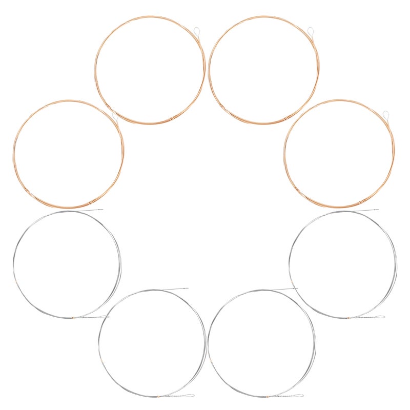 8Pcs Mandolin Strings Eight Mandolin Strings Mandolin Phosphorized Copper Strings - Image 5