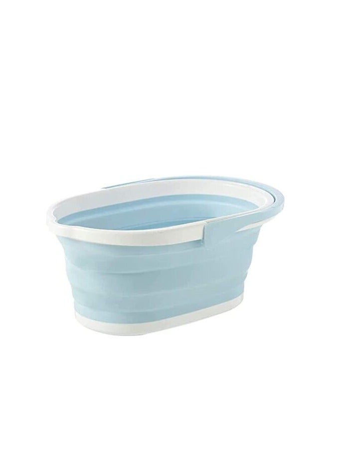 BBstore Space Saving Pop Up Bucket Collapsible Basin Blue - Image 2
