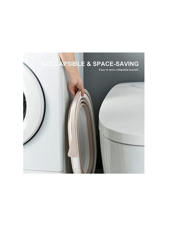 BBstore Space Saving Pop Up Bucket Collapsible Basin Blue - Image 5