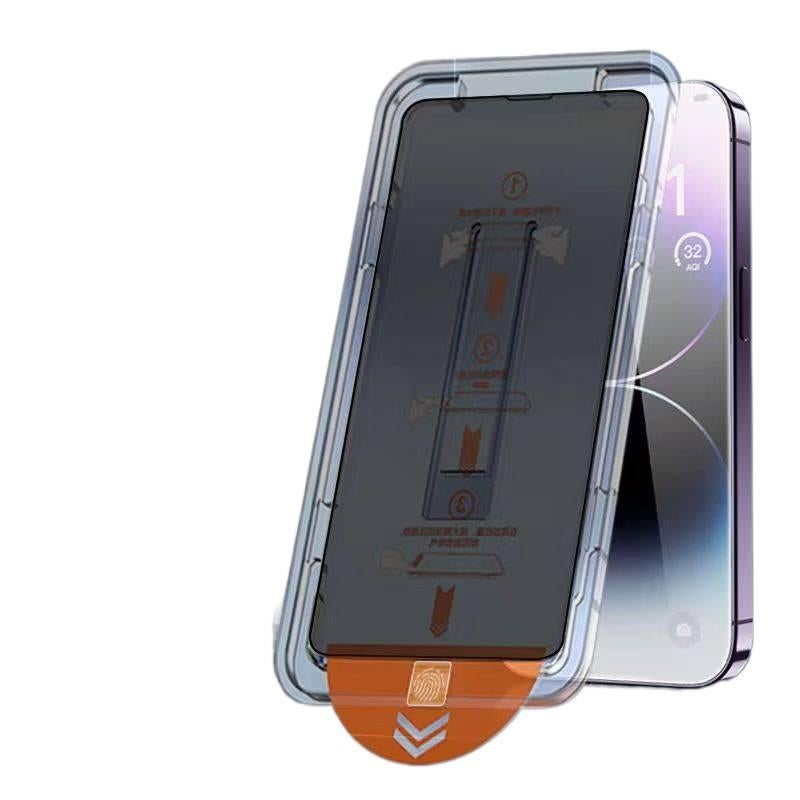 غطاء هاتف، Privacy Glass، لـ iPhone 13 - LILA - Image 1