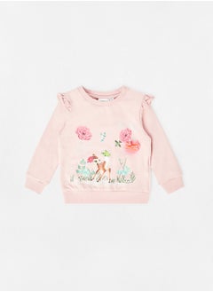 Kids Bambi Ruffle Sweatshirt