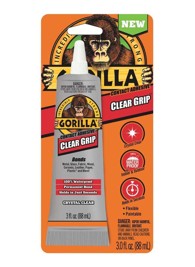 Gorilla - Gorilla Clear Grip 3.0 fl oz Tube - Image 1