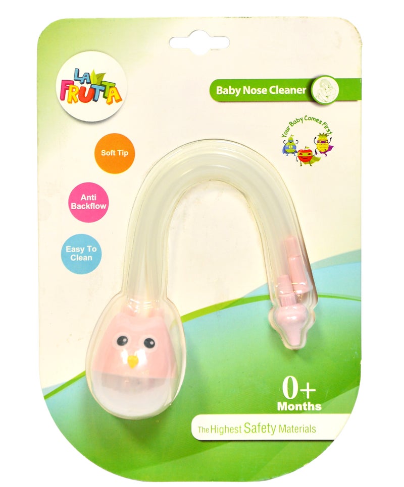 La Frutta Baby Nose Cleaner  (Nose Aspirator with Reservoir) - Rose (M:0+) - Image 1