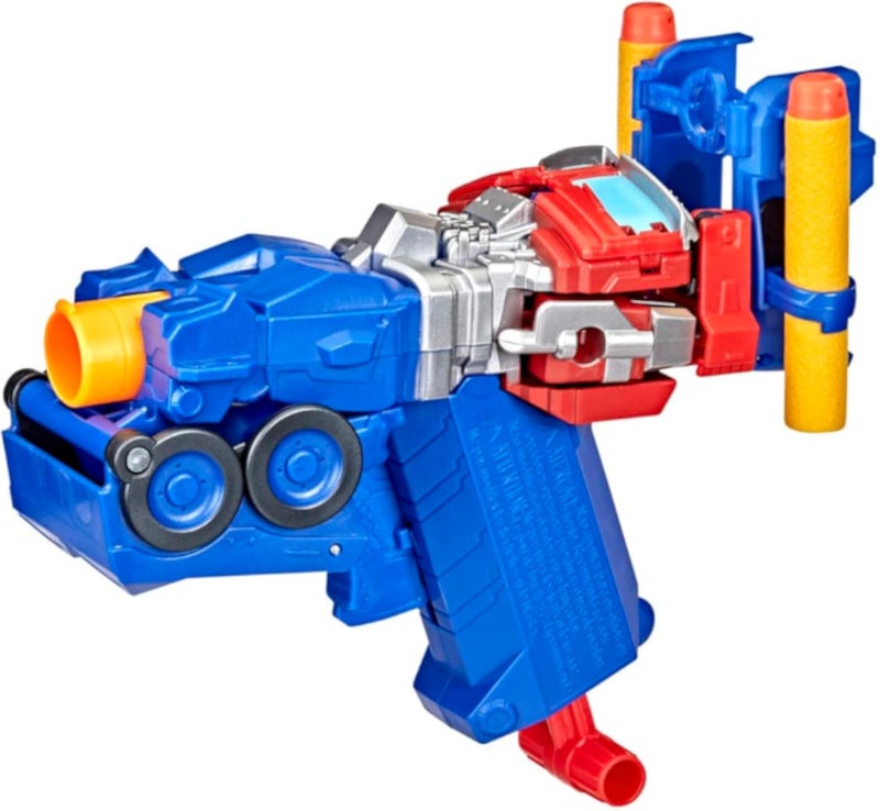 Transformers Toys Transformers: Rise of the Beasts Movie 2-in-1 Optimus Prime Blaster Powered by Ner boy toys, girl toys, birthday gift, Christmas gift, growth, fun, for kids.