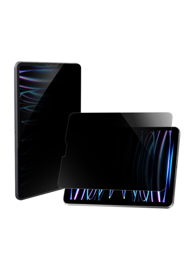 Generic - Suitable For Apple Flat IpadPro12.3 Inch Full Glue Bonding 360 Degree Anti-peep Paper Film Anti-glare Anti-fingerprint-Color:Glow Anti-peep 360-degree Film Tool Packaging Color Card-Dimensions:Ipad Air11 Inch [2024]] - Image 1