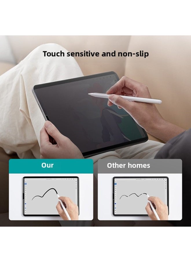 Generic - Suitable For Apple Flat IpadPro12.3 Inch Full Glue Bonding 360 Degree Anti-peep Paper Film Anti-glare Anti-fingerprint-Color:Glow Anti-peep 360-degree Film Tool Packaging Color Card-Dimensions:Ipad Air11 Inch [2024]] - Image 1