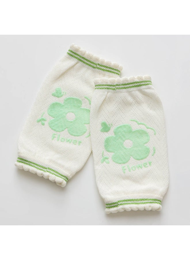 Baby Knee Pads Crawling Summer Thin Toddler Non-slip Mesh Breathable Not Stuffy Boys And Girls Baby Knee Pads