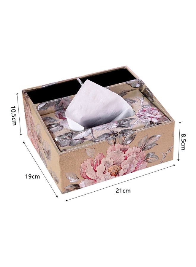 Sharpdo Tissue Paper Box Beige/Pink/Grey - Image 3