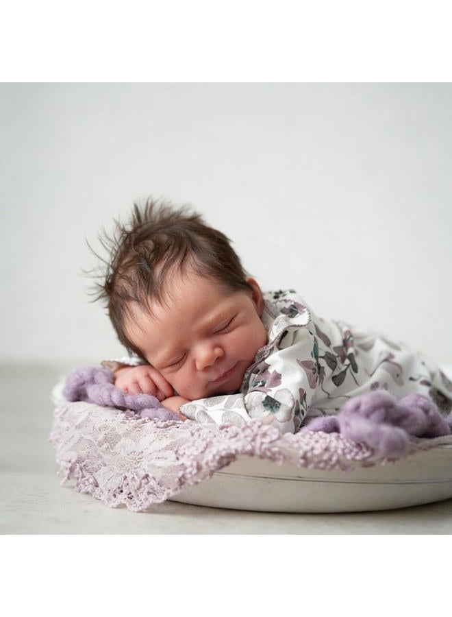 Anano Reborn Baby Dolls Silicone Full Body Girl 18 Inch Lifelike Realistic Baby Doll Full Silicone Real Life Newborn Babys Dolls New Born Soft Body Lifelike Reborn Babies - Image 3
