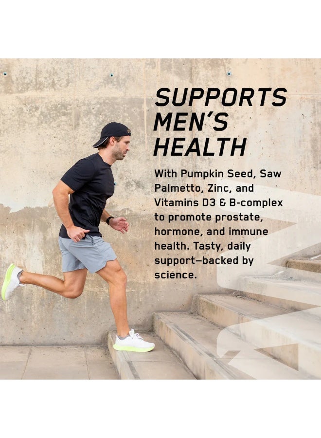 أبلايد نيوتريشن مسحوق دعم البروستاتا بنكهة العصير الاستوائي، ٣٠٠ غرام | تركيبة صحية للرجال مع نخيل المنشار والزنك وبذور اليقطين | يدعم صحة البروستاتا والهرمونات - Image 3