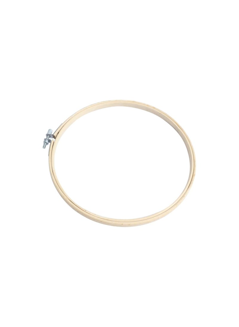 GGOOT 3pcs Circle Frame Rings The Frame Wooden Dreamcatcher Hoops Round Embroidery Hoop Round Embroidery Frame Cross Wooden Hoop Bamboo Circle Wood Embroidery Hoops Embroidery Hoop Lace  - Image 3