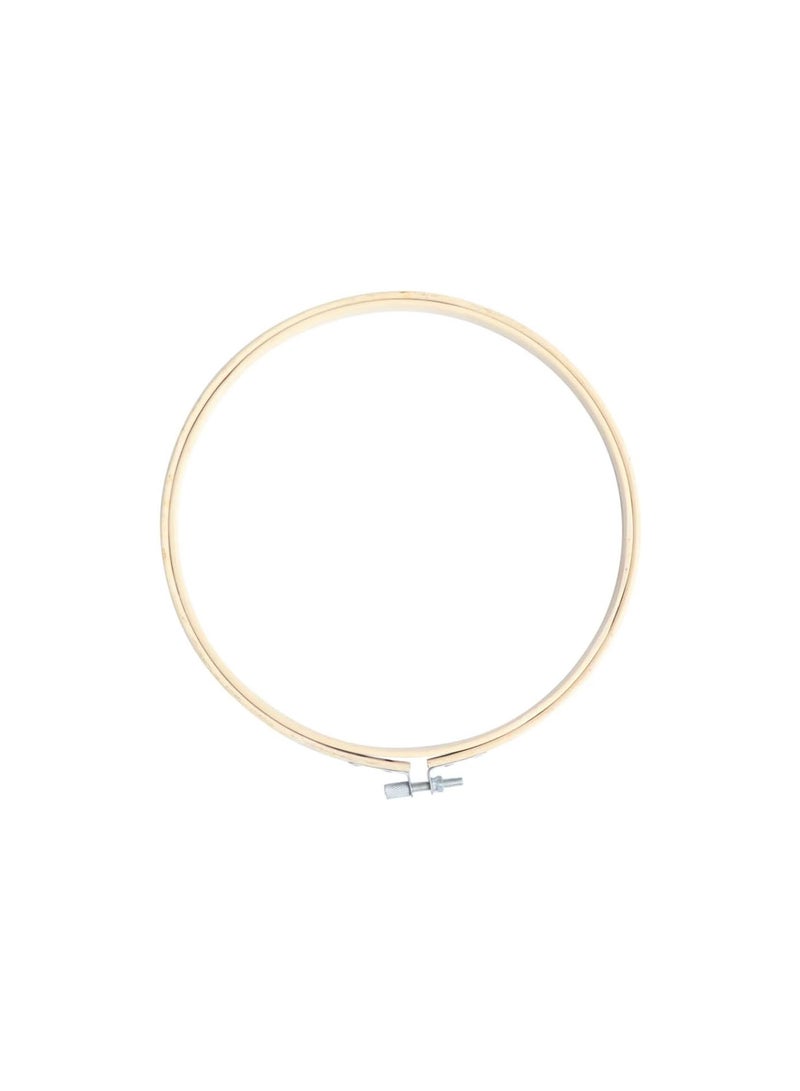 GGOOT 3pcs Circle Frame Rings The Frame Wooden Dreamcatcher Hoops Round Embroidery Hoop Round Embroidery Frame Cross Wooden Hoop Bamboo Circle Wood Embroidery Hoops Embroidery Hoop Lace  - Image 4