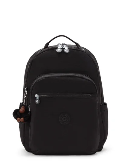 kipling Seoul Lap Large backpack (with laptop compartment) True Black - I4275J99