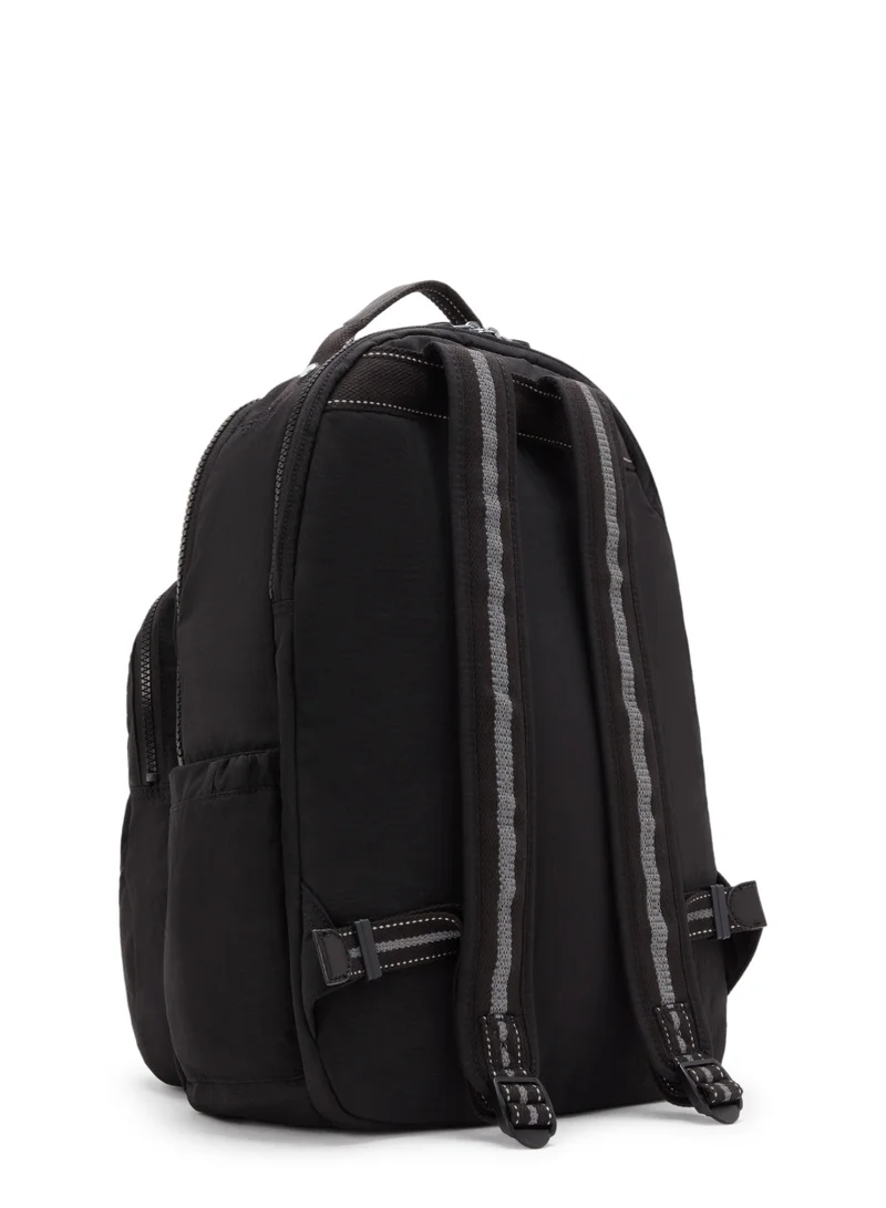 kipling Seoul Lap Large backpack (with laptop compartment) True Black - I4275J99