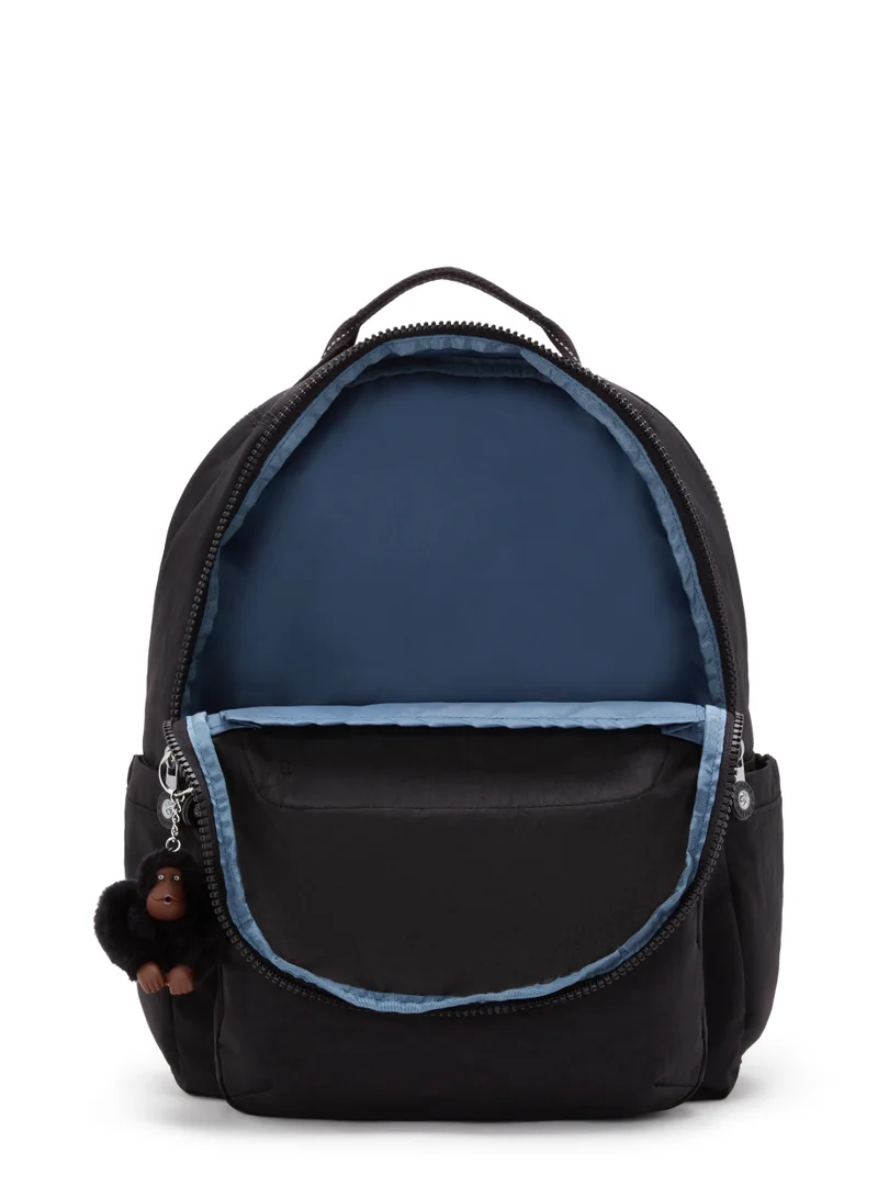 kipling Seoul Lap Large backpack (with laptop compartment) True Black - I4275J99