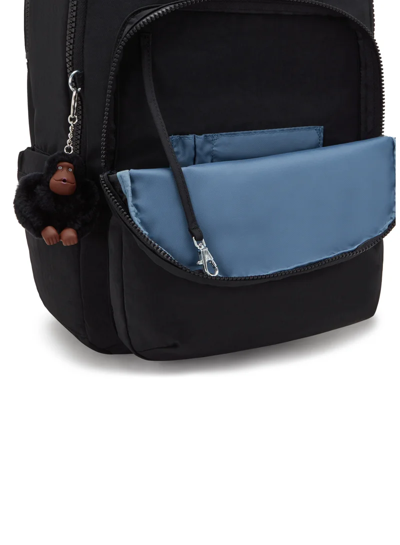 kipling Seoul Lap Large backpack (with laptop compartment) True Black - I4275J99