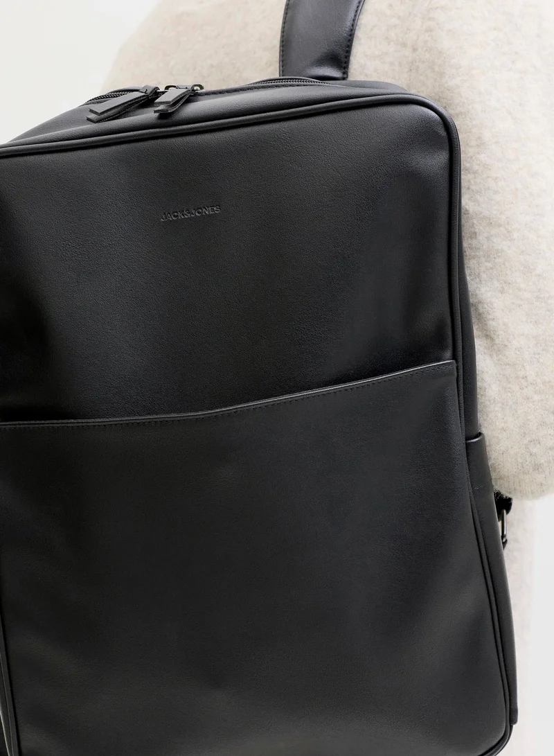 JACK & JONES Black Casual Backpack for Men | Best Price UAE