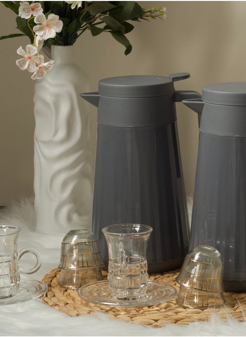 HOMEVEO Fragrant 1-liter thermos set - elegant hospitality and quality performance  - Image 2