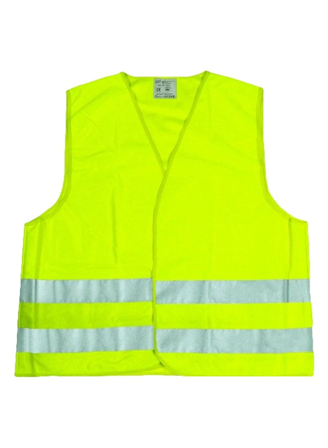 Tactix Reflective High Visibility Safety Vest Green and Grey X-Large 484003