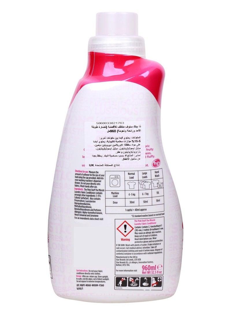 Stardrops The Pink Stuff The Miracle Laundry Fabric Conditioner 960 ML - Image 2