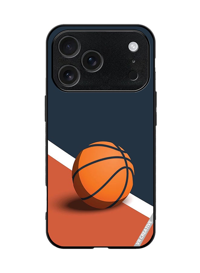 VR CREATIVE Protective Case Cover For Apple iPhone 17 Pro Basketball Design Multicolour