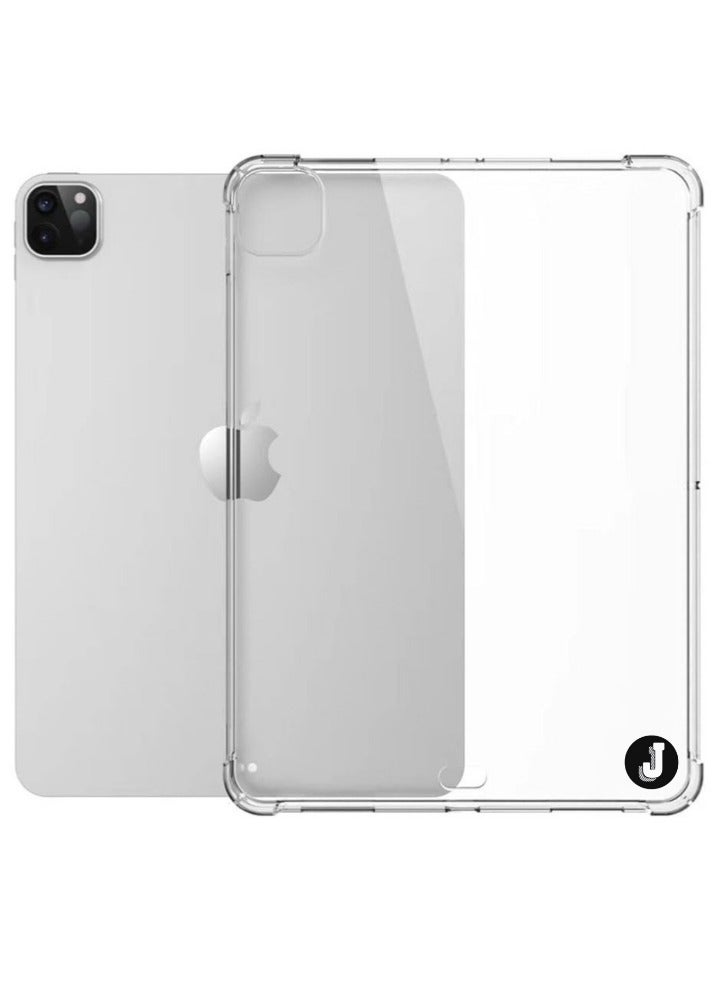 JAJEEK "Case for iPad Air 13" 2024 – TPU Soft Protective Cover, Anti-Scratch, Shockproof for iPad Pro 13 Inch (Clear)" - Image 1