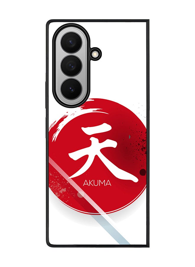 Stylizedd For Samsung Galaxy Z Fold7 Case,Slim fit Camera Protection, Shockproof Thin Phone cover  - I Am Akuma