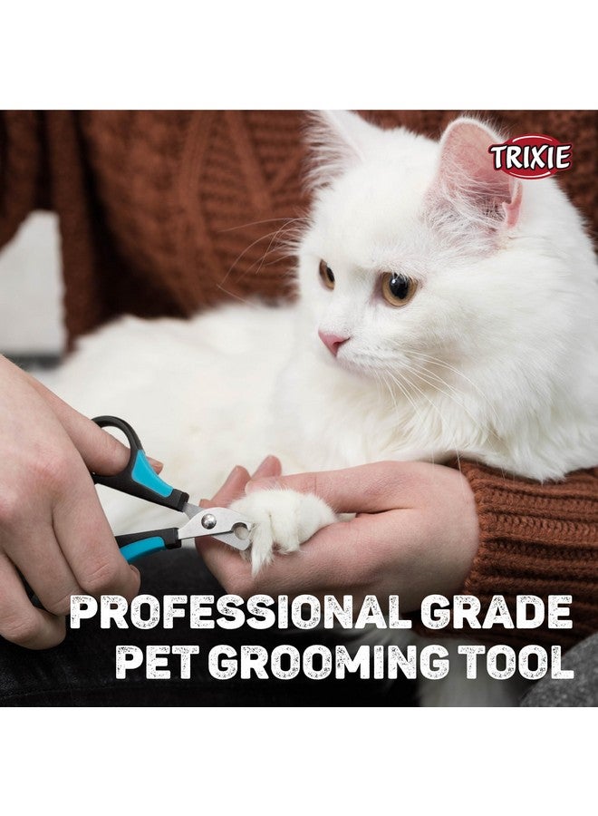 تريكسي مقص مخلب | أداة العناية بالحيوانات الأليفة مصنوعة من الفولاذ المقاوم للصدأ | مقابض غير قابلة للانزلاق توفر قطعًا سريعة وسهلة، مع أطراف مستديرة لمنع الإصابة - 8 سم - Image 4
