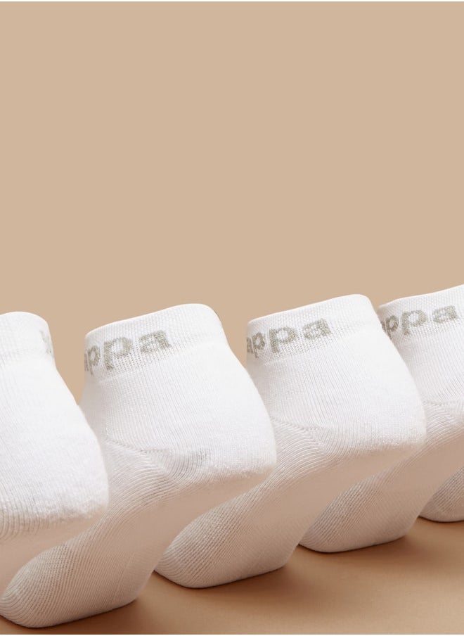Kappa Women's Logo Print Ankle Length Socks - Set of 5  - Image 3