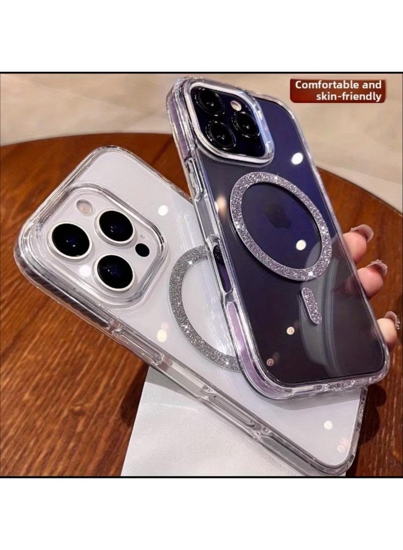 New Case iPhone 16 Pro Max  Magsafe Case Cover ，Strong Magnetic, Military-Grade Drop Protection, Compatible with MagSafe & Magnetic Phone Accessory - Image 2