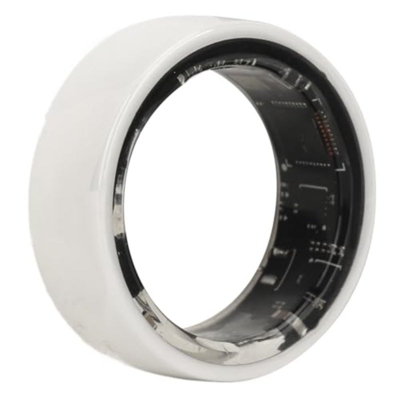 Health and activity tracking smart ring for daily wellness use, made of titanium alloy, black color, with mood monitoring and depression detection features - Image 3